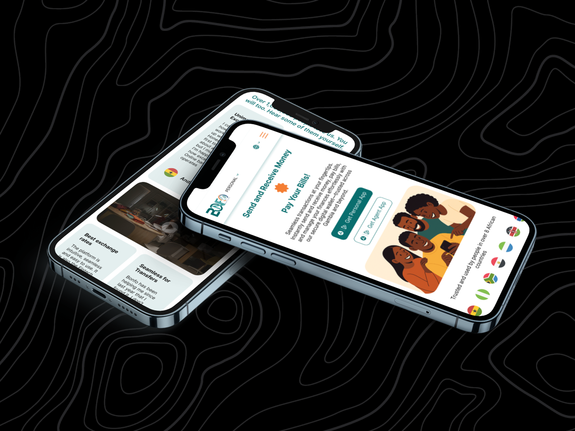 BONFO LANDING PAGE - MOBILE
