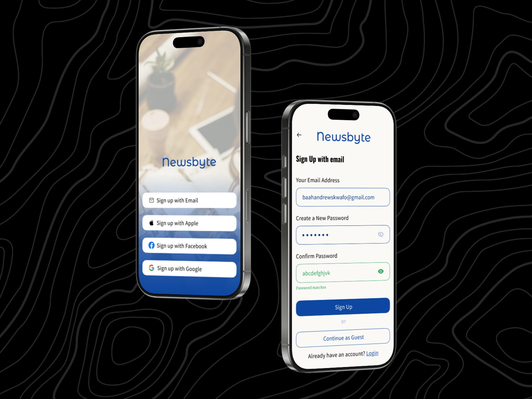 SIGN UP - NEWSBYTE